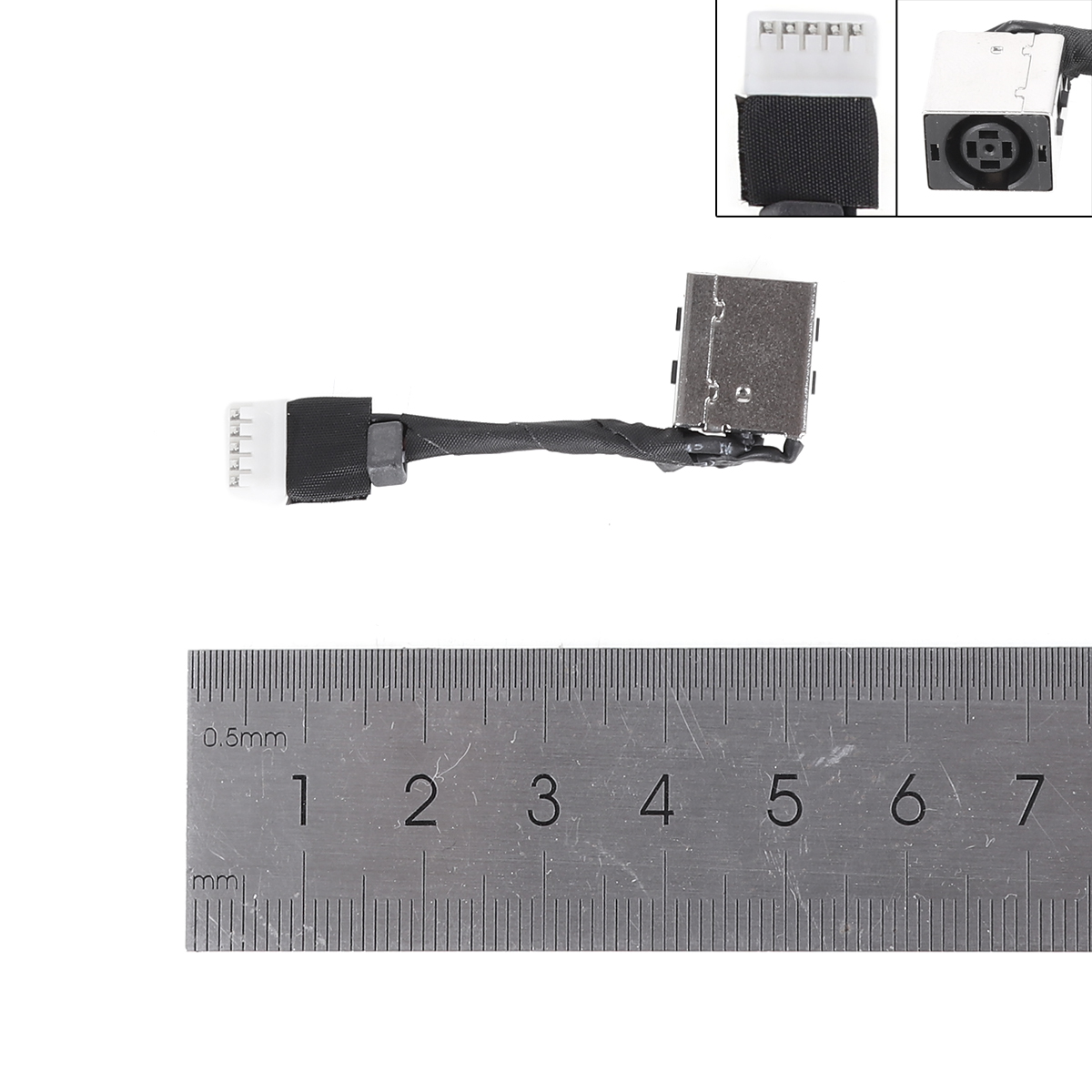 Picture of DC30100QM00 08JJ7T Dell E5250 DC IN CABLE power jack CHARGING cable code SOCKET